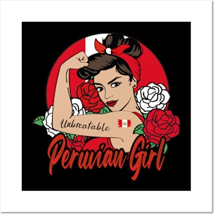 Peruvian Girl Posters and Art